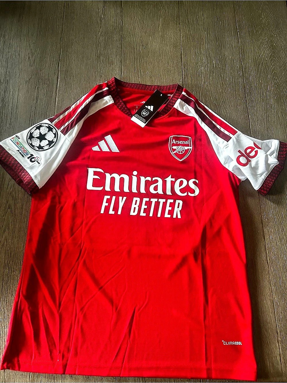 Havertz 29 Men's Red & White Medium 26/27 Home Kit